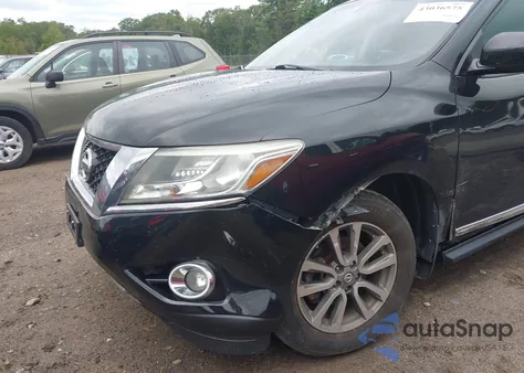 2014 Nissan Pathfinder Sl из США, поврежденный, VIN 5N1AR2MM7EC601927